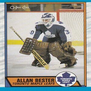 Allan Bester - 1989 O Pee Chee Hockey Card